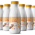 kefir lait fermente entier de chamelle - 6x0,5litre - vanille