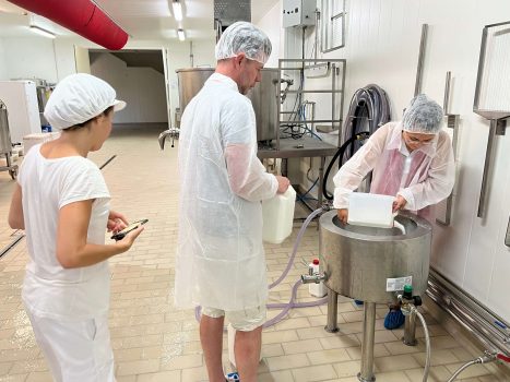 production fromage la camelerie